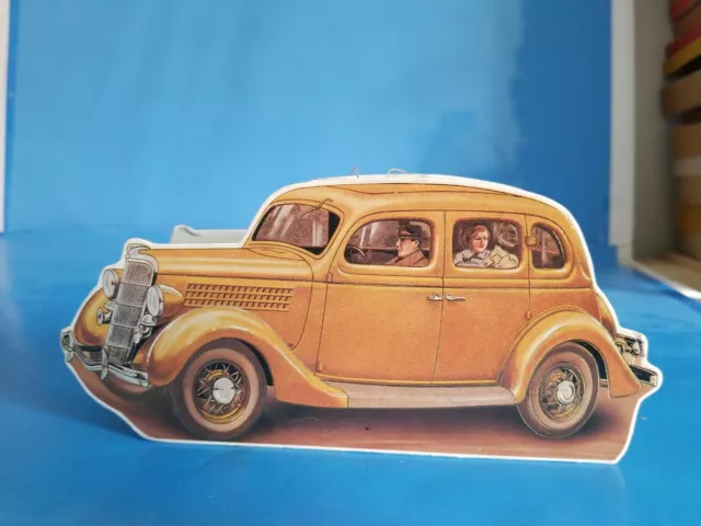 1991 Shackman & Co Christmas Ornament.family In 1935 Ford.fsh.