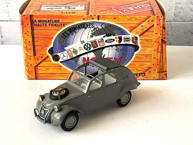 Norev - 1:43 - 3 Citroën 2CV - Citroën 2CV prototype - Catawiki