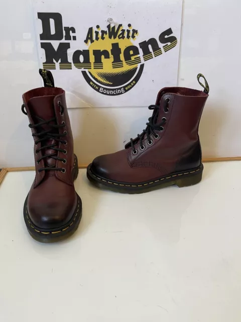 DR. MARTENS RARE Pascal Antique Temperley Leather Boots Size UK 3 EU 36 145.00 PicClick UK