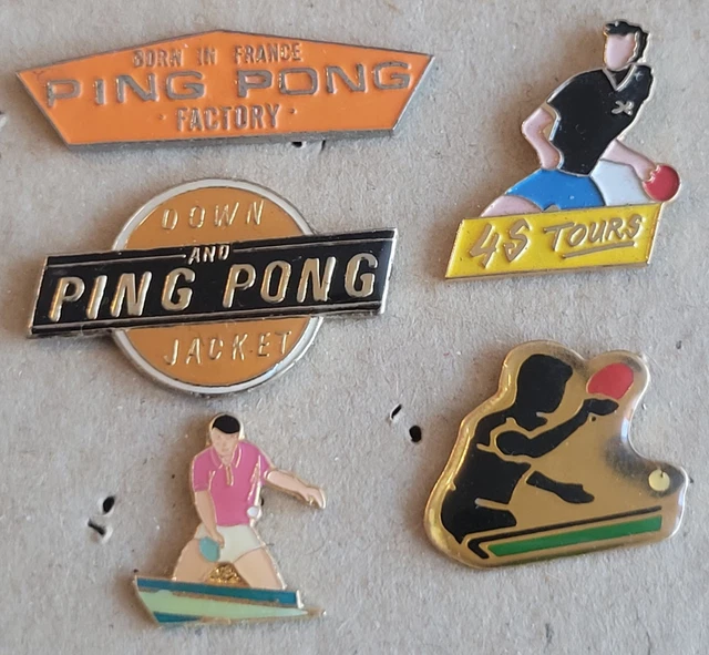 Pin's Rare - Sport Tennis De Table (Ping Pong) - Radhingem En Weppes 59