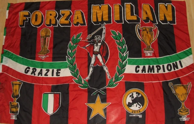 Écharpe Drapeau Bandana Flag Football Ultras Genoa Satin Poli
