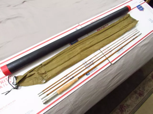 3 PC 8'-6” Split Bamboo Fly Rod. Beautiful Absolutely Straight Cane. South  Bend $50.00 - PicClick
