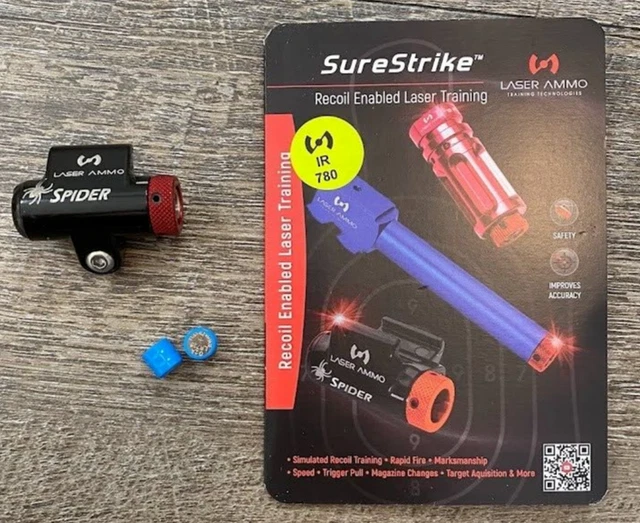 RAIL MOUNTED LASER Trainer For Blowback Airsoft Pistol Laser Ammo