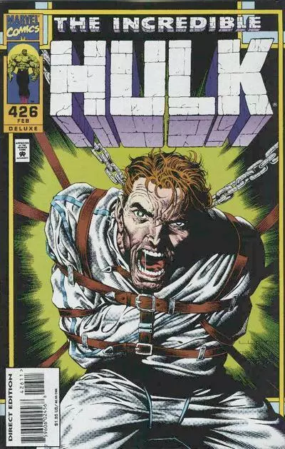 Incredible Hulk, The #426 Deluxe Edition Marvel Comics February Feb 1995 (VF+)