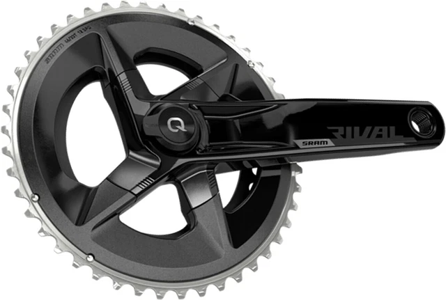 SRAM Rival AXS D1 Quarq Road DUB Powermeter Kurbelgarnitur 2x12-fach 48/35T