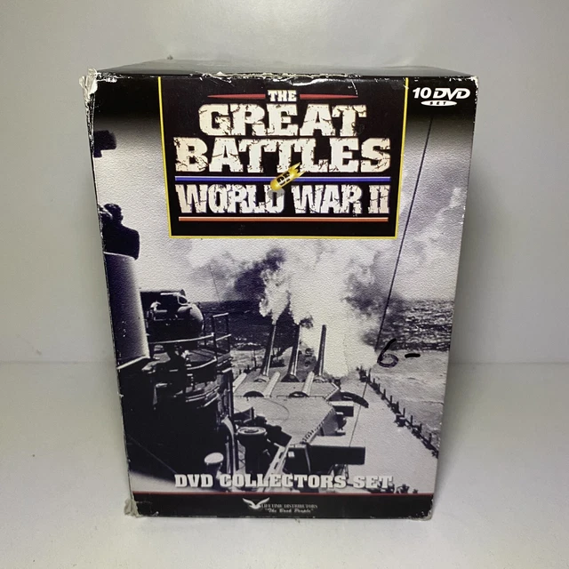 THE GREAT BATTLES Of World War II - 10 DVD Collectors Set - Region