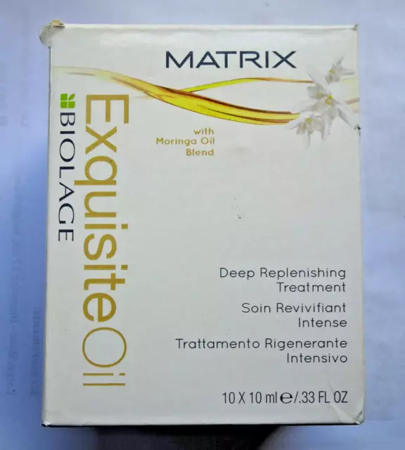 Matrix Biolage Exquisite Oil Deep Replenishing Treatment - 10x10ml/0.33oz