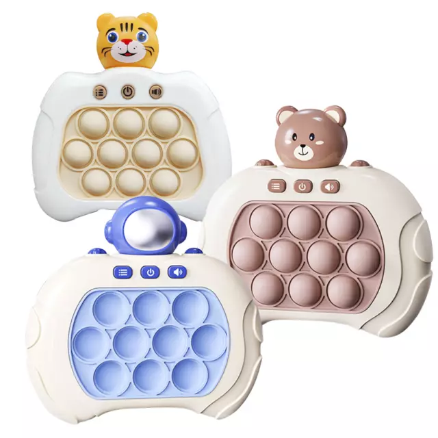 Juguete electrónico Pop-it Push para niños 3+ consola de juego sensorial