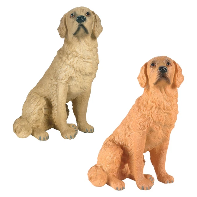 Puppy Figurines Decorations Sculpture 1PC Dog Ornaments for Living Room Home