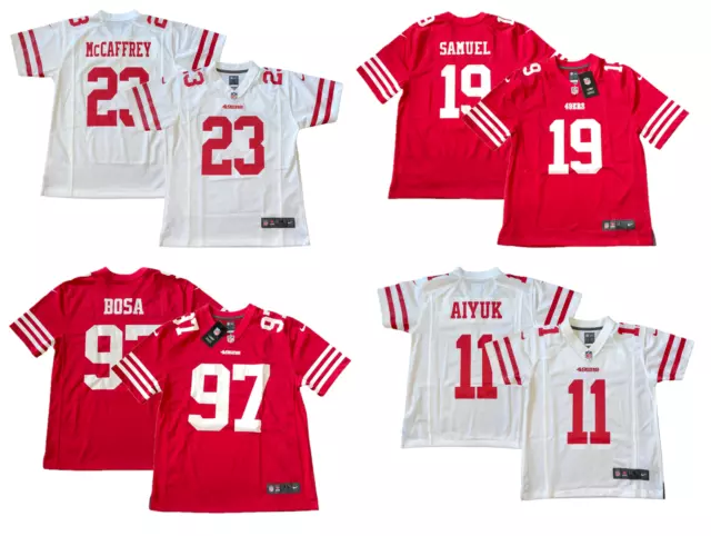 Maglietta San Francisco 49ers Nike NFL Top football americano bambino - Nuova