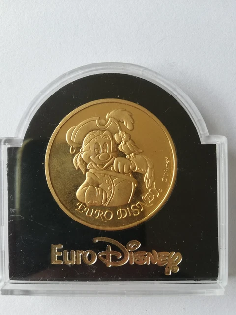 PfX Bitcoin Porte-clés en forme de pièce d'or [plaqué or véritable 24 carats] avec anneau de fixation (doré