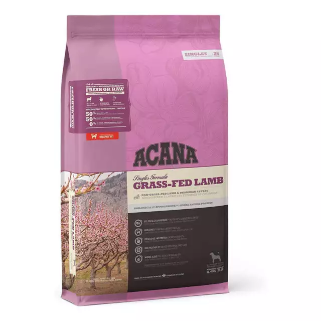 Acana Dog Singles Grass-Fed Lamb 11,4 Kg