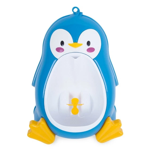 2X(Baby  Potty Toilet Training Penguin Bambini Stand Orinatoio Verticale Ragaz3)