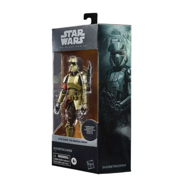 Hasbro Star Wars The Black Series Carbonized Collection - Shoretrooper Action...