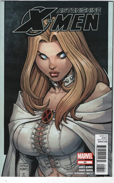 Astonishing X-Men #43 Marvel Arthur Adams Emma Frost Cover GGA Good Girl Art