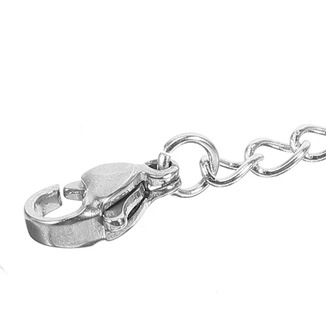 60 piezas Cadenas extensoras hágalo usted mismo Pulseras Fabricación Cadenas Joyería Cadenas HÁGALO USTED MISMO Material