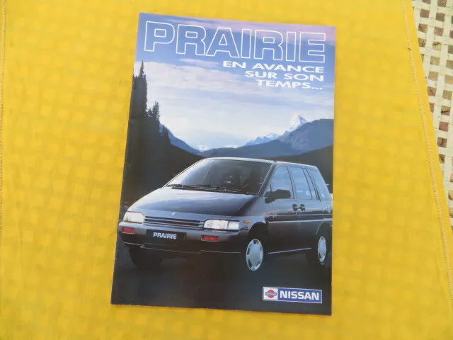 NISSAN Prairie - catalogue publicitaire