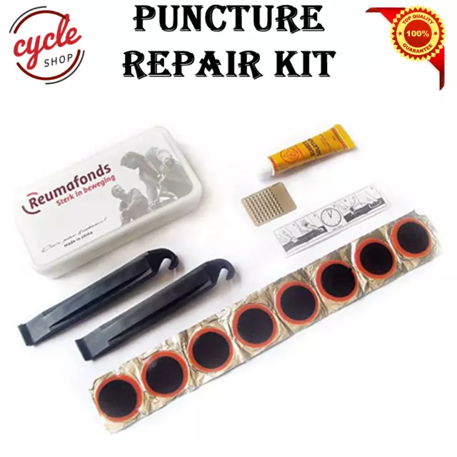 Essential Bicycle Puncture Repair Kit Glueless Bike Tyre Patches Inner Tube Kit