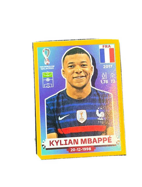 Sticker Panini Kylian Mbappé France #125 – Collection Officielle 2024, Neuf