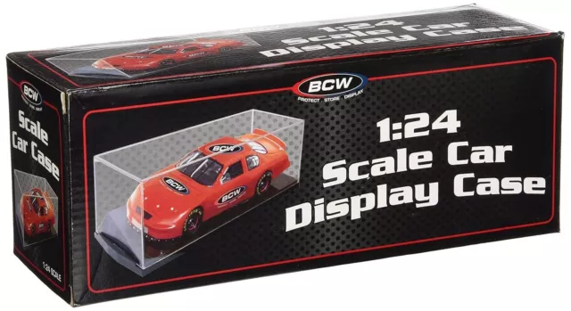 BCW 1-SCD-124 1:24 Scale Car Display Case - Die Cast Nascar