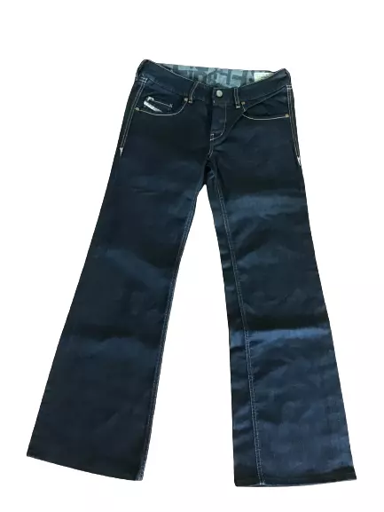 Diesel Vixy Vaqueros de Mujer Denim Nuevo Bootcut Pantalones Talla 28