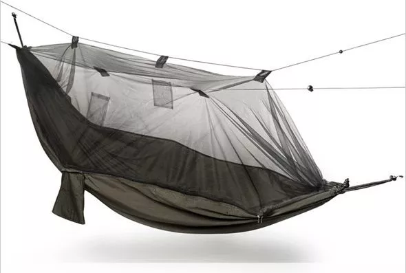 Yukon Outfitters Nylon Parachute Hammock w/ Mosquito Net Camping Bag Lightweight