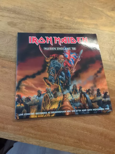 Iron Maiden Maiden England 88 Vinyl Double Album Picture Disc