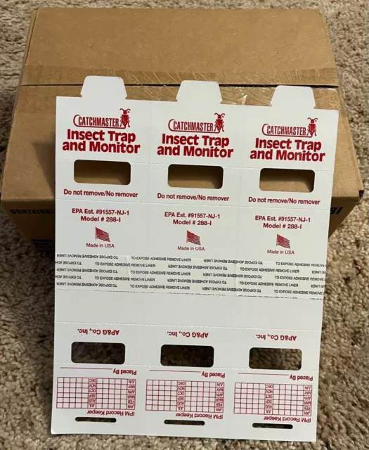 New Catchmaster 288i Glue Boards Spider / Insect/mice Control Monitor Traps