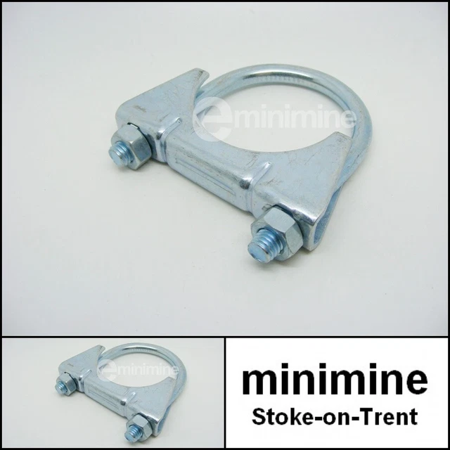 thumbnail image 2 of Classic Mini 2-Bolt Front Exhaust Bracket – AG5 Style, New 2 of 5