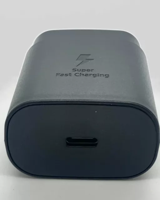 Genuine Samsung Fast Charger 25W USB-C Plug Type C to C S20 S21 Ultra Note 21 5G 2