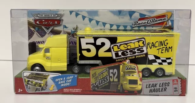 Disney Pixar Cars Leak Less Hauler #6 World Of Cars Race O Rama