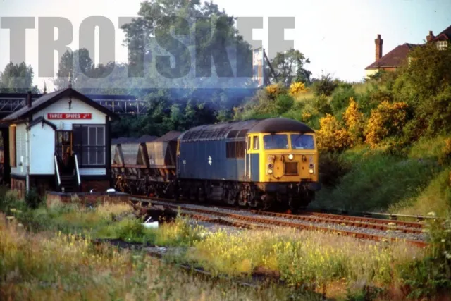 35mm Slide BR British Rail Diesel Loco Class 56 56083 Three Spires Junction 1985