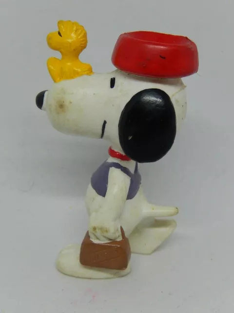 Figurine Ancienne En Pvc Dessin Anime Bd Peanuts Snoopy 04Dr125