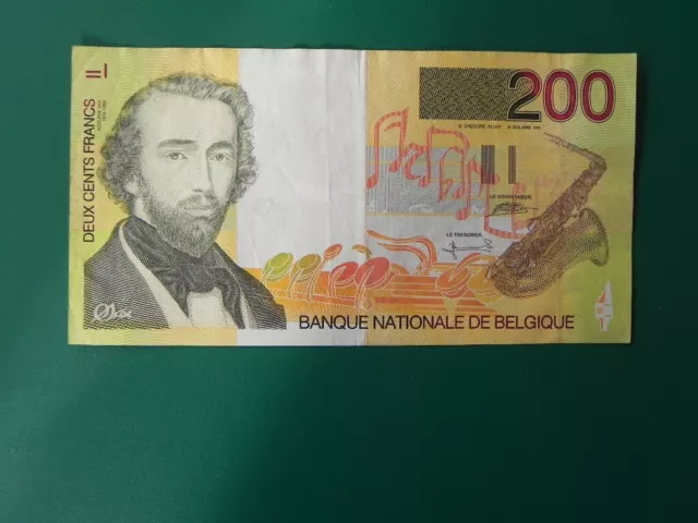 Belgium banknote 200 Francs