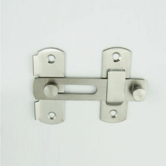 Chiusura porta cancello hardware sicurezza con viti argento durevole sicurezza