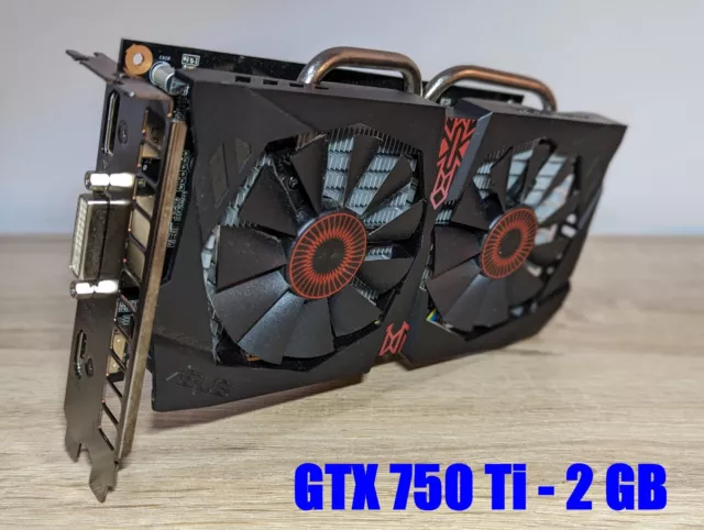 Grafikkarte Nvidia Geforce ASUS Strix GTX 750 Ti OC [2 GB GDDR5] - TOP!