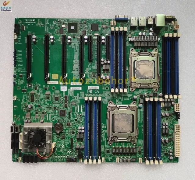 1pc used Supermicro X9DRG-QF X79 server motherboard original