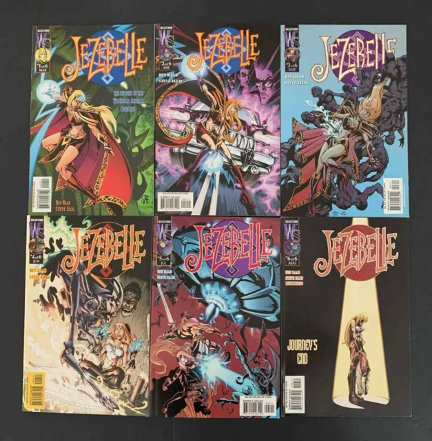 Jezebelle Full Set #1B,2,3,4,5,6 #  Wildstorm Comics 2001 Vf/Nm