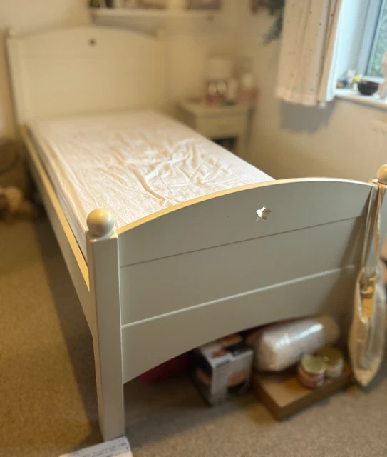 Feather and black single bed deals