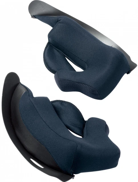 2 Pièces Rembourrage Casque Moto - Doublure Mousse Remplacement Protection Solaire Isolation