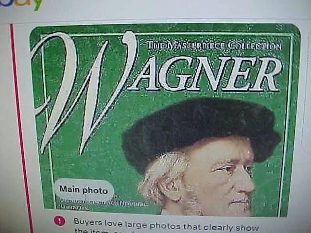 Richard Wagner ~ 1813-1883 ~ The Masterpiece Collection ~ Classical ~ New Cd