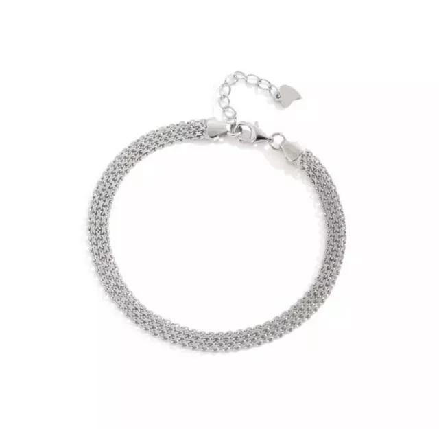 Armband Sterlingsilber 925 kette Damen Armkette 20,5 cm 3