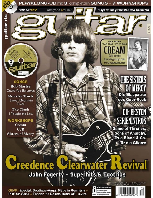 Guitar 02 2015 Avec Gitarre Playalongs Et Workshop Creedence Clearwater Revival