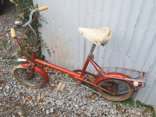 ヴィンテージ60s  raleigh rsw 16 Vintage 1960s Raleigh RSW 16 Flamenco Red Bicycle Bike For