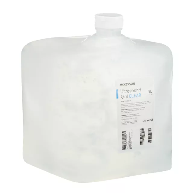 McKesson Ultrasound Gel Clear 5 Liter Jug 4964 (1 Each) 2