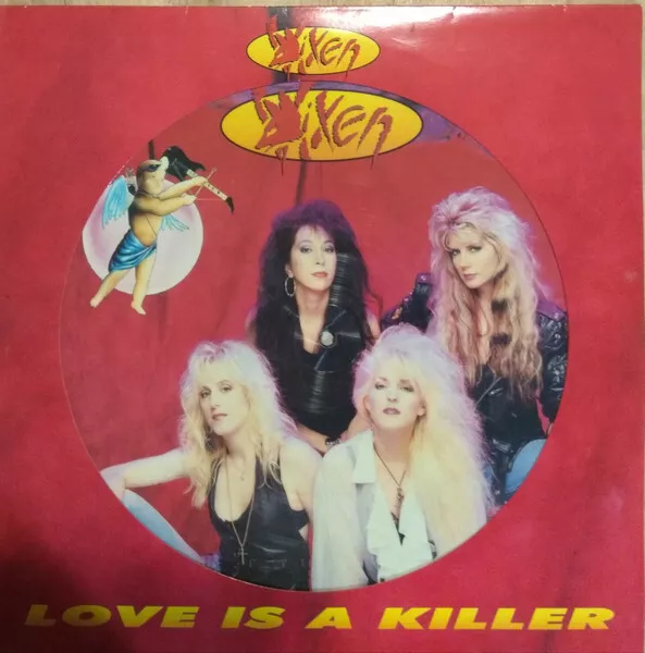 VIXEN ~Love Is A Killer ~1990 UK limited edition 3-track 12" Picture Disc single