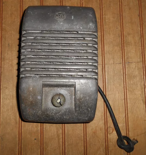 Vintage RCA Drive In Movie Theater Speaker Front half Only as is