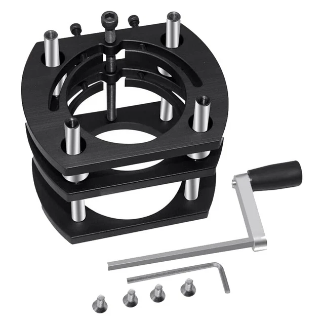 Aggiornamento sollevatore router per motori diametro 65 mm, inserto da tavolo router lavorazione del legno G2C6