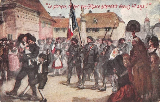 MILITAIRE - SAN64913 - Le Glorieux retour que l'Alsace attendait depuis 47 ans