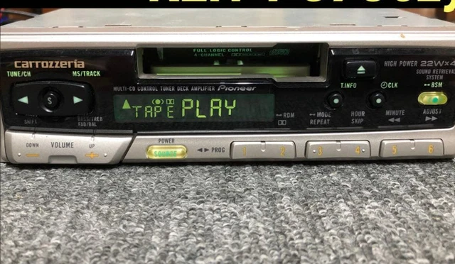 PIONEER CARROZZERIA KEH-P3786ZY JDM Cassette Tape Player Japan